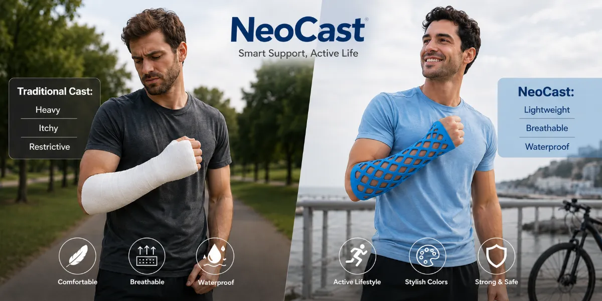 NeoCast for Active Lifestyles: A Fracture Shouldn & Stop Your Adventure!